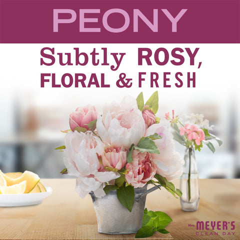 Mrs Meyers Liquid Hand Soap Peony 370ml