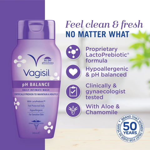 Vagisil® pH Balance Daily Feminine Wash 240ml