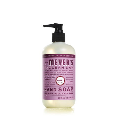 Mrs Meyers Liquid Hand Soap Peony 370ml