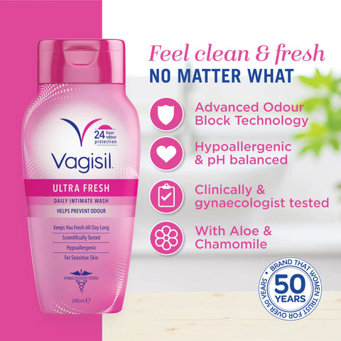 Vagisil® Ultra Fresh Feminine Wash 240ml