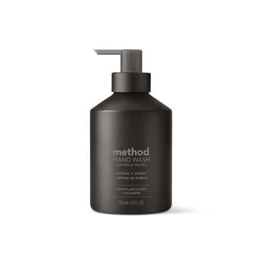 Method Aluminium Gel Hand Wash Vetiver + Amber 354ml